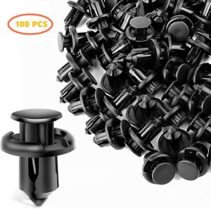 Honda Plastic Push Type Rivet Clips - 100 Pack