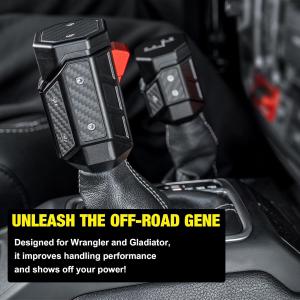 Jeep Wrangler JL JT 4WD Gear Shift Knob Cover