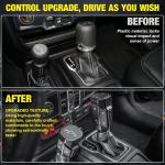 Jeep Wrangler JL JT 4WD Gear Shift Knob Cover