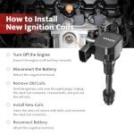 Nissan Ignition Coil Pack & Spark Plugs Set