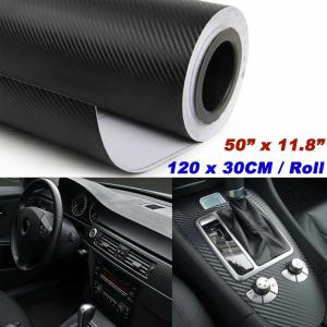 3D Carbon Fiber Vinyl Wrap for Car Panels