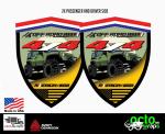 Jeep Wrangler Rubicon Unlimited Side Decal Stickers