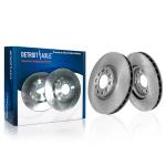 Front and Rear Brake Rotors for Jeep Wrangler