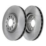 Front and Rear Brake Rotors for Jeep Wrangler