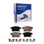 Front and Rear Brake Pads and Rotors Kit for Honda Accord