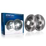 Ceramic Brake Pads and Front Disc Rotors for Honda Accord