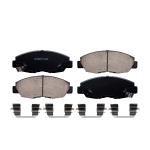 Ceramic Brake Pads and Front Disc Rotors for Honda Accord