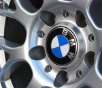 BMW Wheel Center Cap Set of 4, Chrome Edge