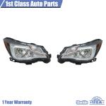 Headlight Set for 17-18 Subaru Forester
