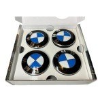BMW Floating Center Caps for 5x120 Wheels - Set of 4