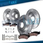 Honda Accord Acura CL Drilled Brake Rotors & Pads