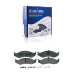 Front Drilled Rotors and Brake Pads Kit for Jeep TJ