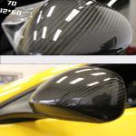High Gloss Black Carbon Fiber Auto Stickers