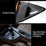 High Gloss Black Carbon Fiber Auto Stickers