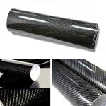 High Gloss Black Carbon Fiber Auto Stickers