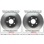 Drilled Disc Rotors & Ceramic Brake Pads for Honda Civic