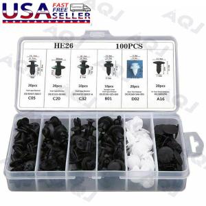 Car Bumper Trim Panel Engine Push Pin Clips