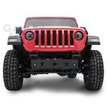 Black Xtreme Star Cutout Skid Plate for Jeep JL