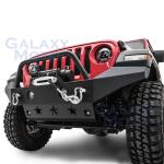 Black Xtreme Star Cutout Skid Plate for Jeep JL