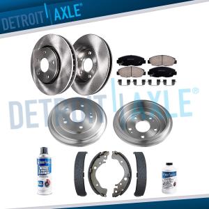 Honda Civic 2006-2011 Front Rotors & Brake Pads Set
