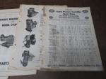 Vintage Carburetor and Wheel Cylinder Parts Catalog