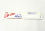 Vintage Auto Parts Reman Clutch Label Blank Set