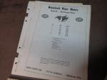 Vintage Carburetor and Wheel Cylinder Parts Catalog