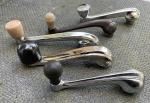 Antique Vent Window Crank Handle Set of 5
