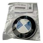 BMW Hood Roundel Emblem with Grommets for Models