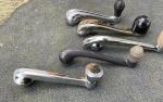 Antique Vent Window Crank Handle Set of 5