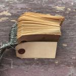 GMC Truck Parts Tags Set - Paper with Wire