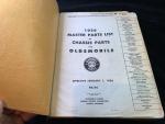 1956 Oldsmobile Chassis Parts Original Dealer Book