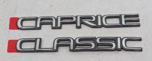 Chevrolet Caprice Classic Trunk Emblem Badge 1992-1996