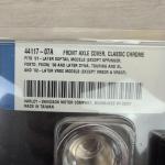 Harley Davidson Chrome Front Axle Covers #44117-07A