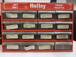OEM Vintage Holley Carburetor Display Cabinet