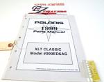 Polaris XLT Classic Snowmobile Parts Manual 1999