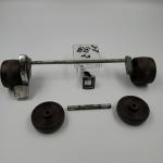 Kirby Vacuum OEM Axle with Front and Rear Wheels