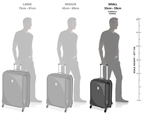 Black Hardside Carry-On Luggage 20