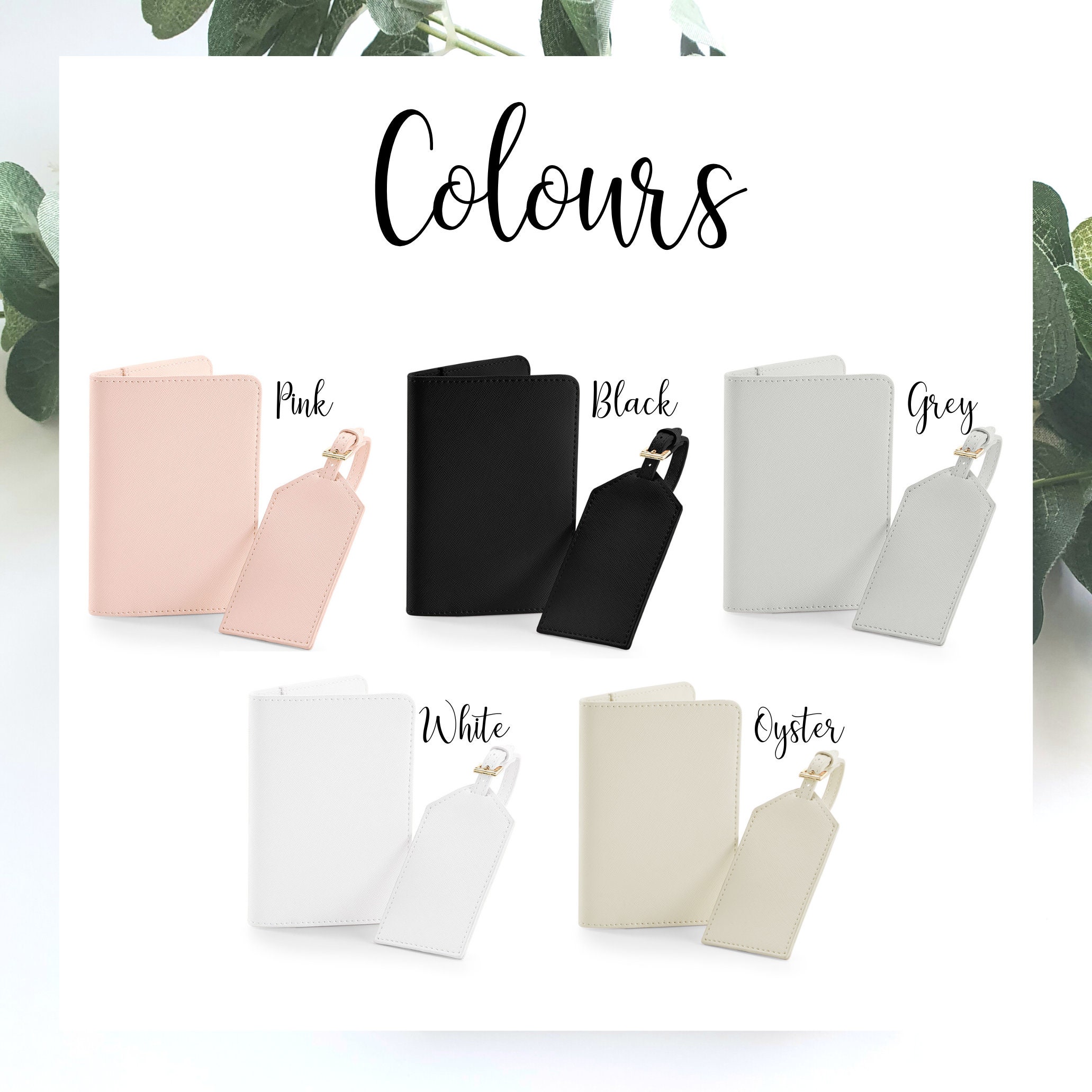 Passport & Luggage Personalization Set