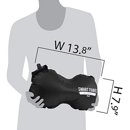 Inflatable Lumbar Travel Pillow for Comfortable Travel