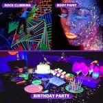 Rechargeable Black Light for Halloween and Parties