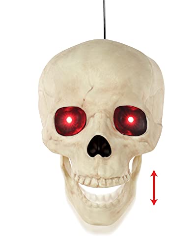 Animated Skull with Light and Sound Effects