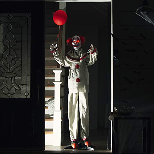 Motion-Activated Harry the Scary Clown Prop