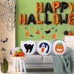 3 Pcs Cute Halloween Throw Pillow Set