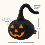 Happy Halloween Pumpkin Shaped Throw Pillow