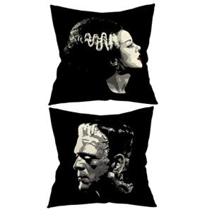  Monster Couple Halloween Pillowcase Pillow Cover Set of 2