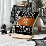 Halloween Farmhouse Pillow Covers – Set of 4