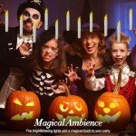 Floating Candles with Wand for Halloween Decor