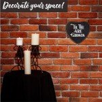 Til We Are Ghosts - Heart-Shaped Wall Art