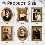 3D Moving Halloween Horror Portraits - 6 Pack